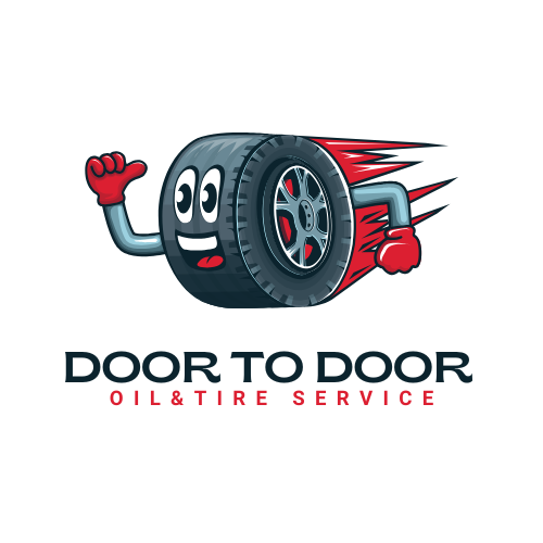 Door To Door Oil & Tire Service Logo